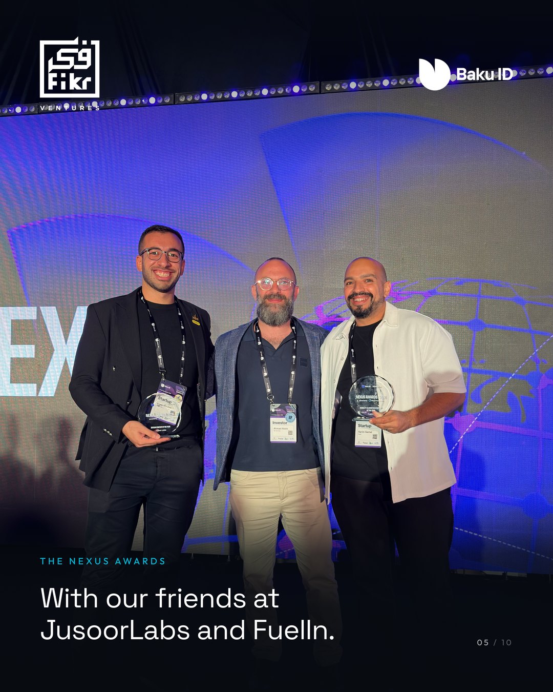 With our friends at JusoorLabs and FuelIn — Two Days in Baku