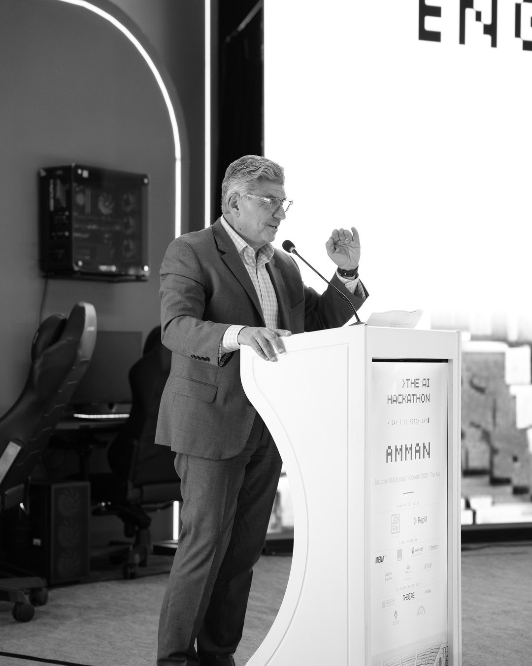 The closing ceremony — Fikr Ventures and Replit Wrap Up the AI Hackathon in Amman