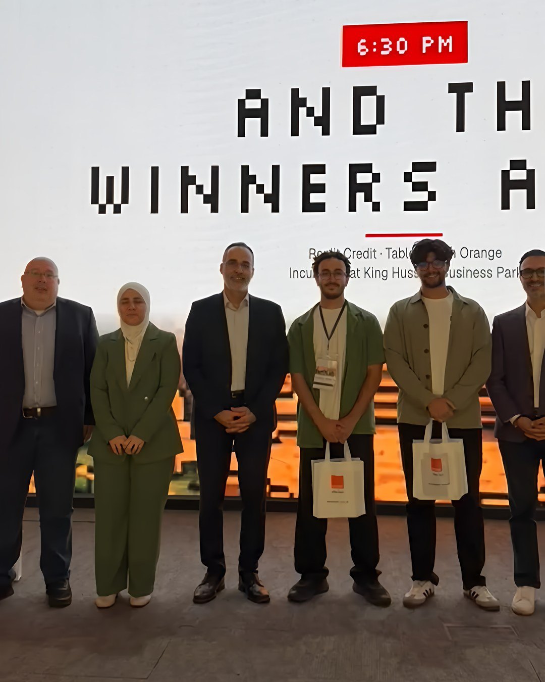 The four winning teams — Fikr Ventures and Replit Wrap Up the AI Hackathon in Amman
